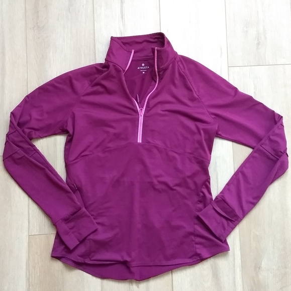Luxury Quarter Zip | Athleta - Picture 1 of 3